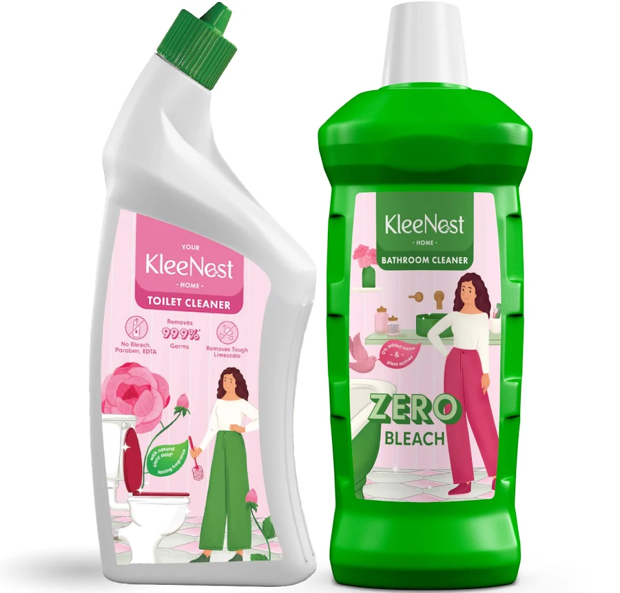 Presto! Disinfectant Bathroom Cleaner Lemon (Pack of 2)